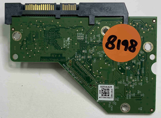 Western Digital WD30EFRX-68EUZN0 2060-771945-002 REV A  PCB for Sale