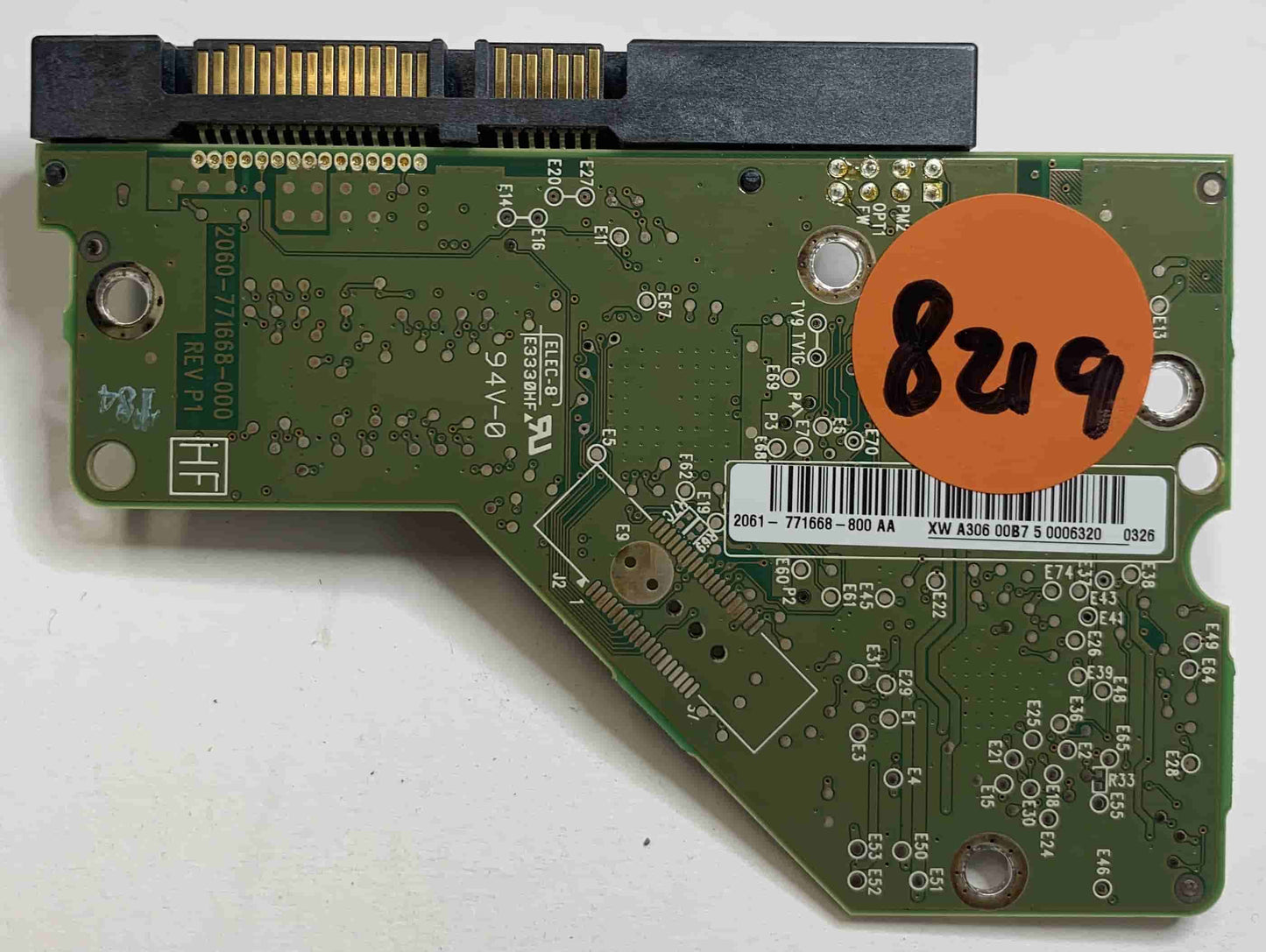 Western Digital WD1001FALS-40U9B0 2060-771668-000 REV P1  PCB for Sale