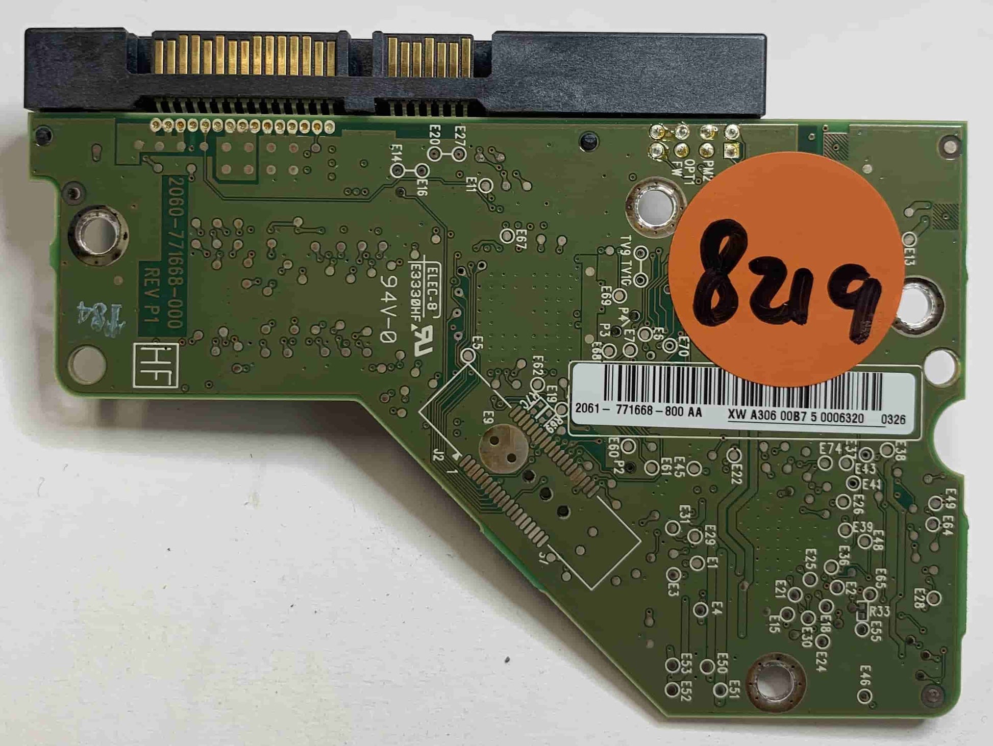 Western Digital WD1001FALS-40U9B0 2060-771668-000 REV P1  PCB for Sale