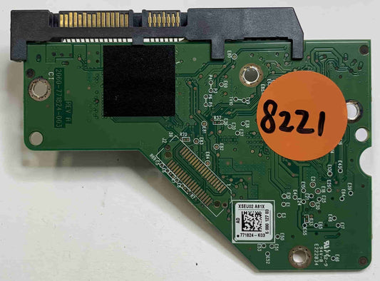 Western Digital WD30EZRX-00DC0B0 2060-771824-003 REV A  PCB for Sale