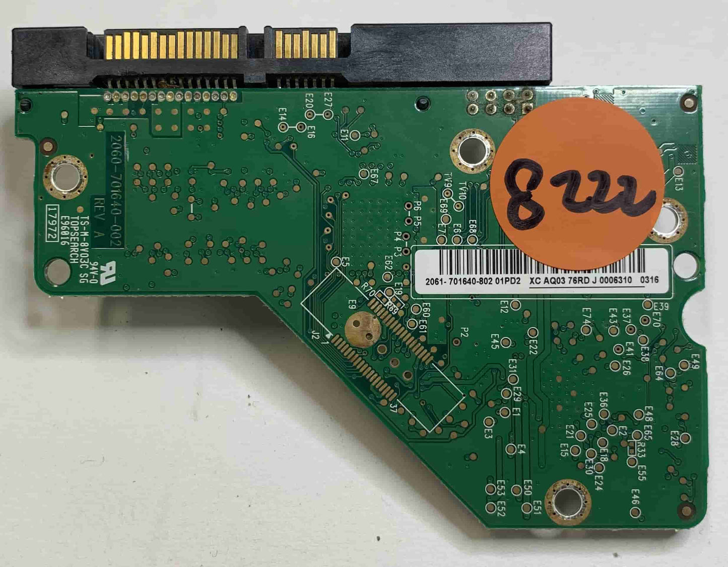 Western Digital WD10EARS-00Y5B1 2060-701640-002 REV A  PCB for Sale