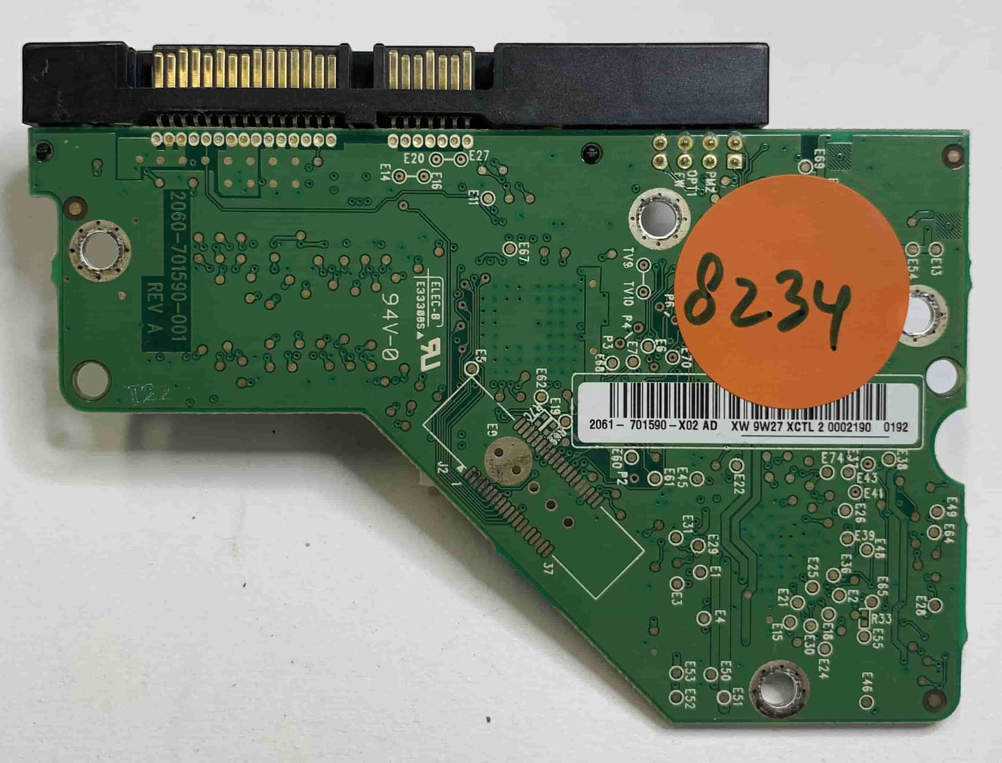Western Digital WD1600AAJS-00L7A0 2060-701590-001 REV A  PCB for Sale