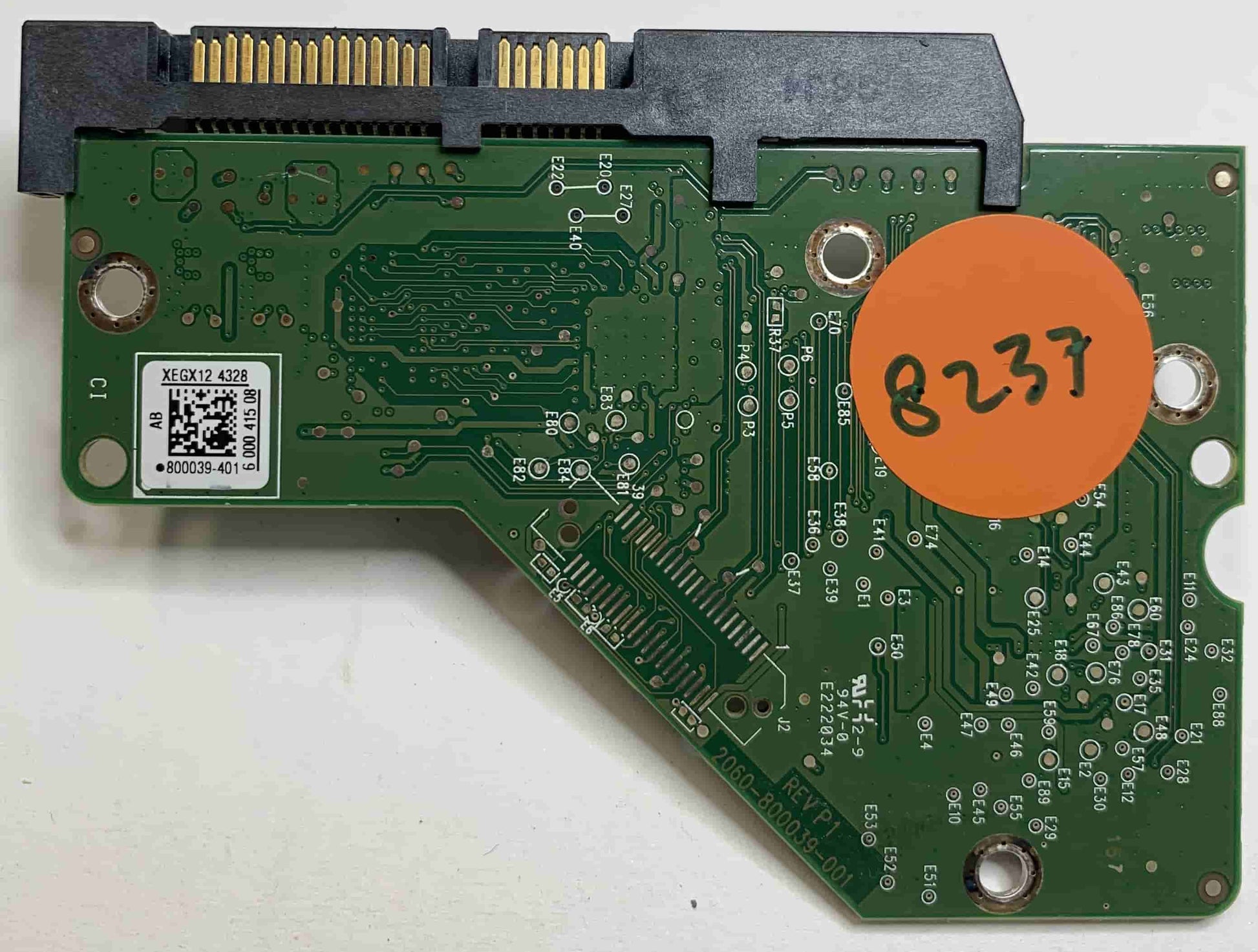 Western Digital WD10EZEX-08WN4A0 2060-800039-001 REV P1  PCB for Sale