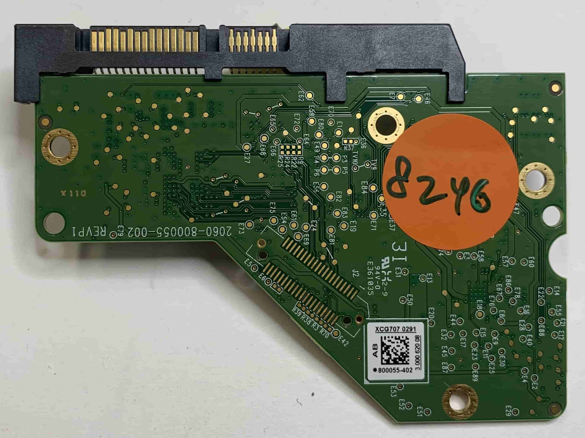 Western Digital WD40EFRX-68N32N0 2060-800055-002 REV P1  PCB for Sale
