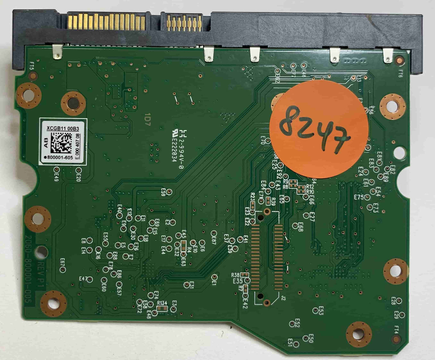 Western Digital WD60EFRX-68L0BN1 2060-800001-005 REV P1  PCB for Sale