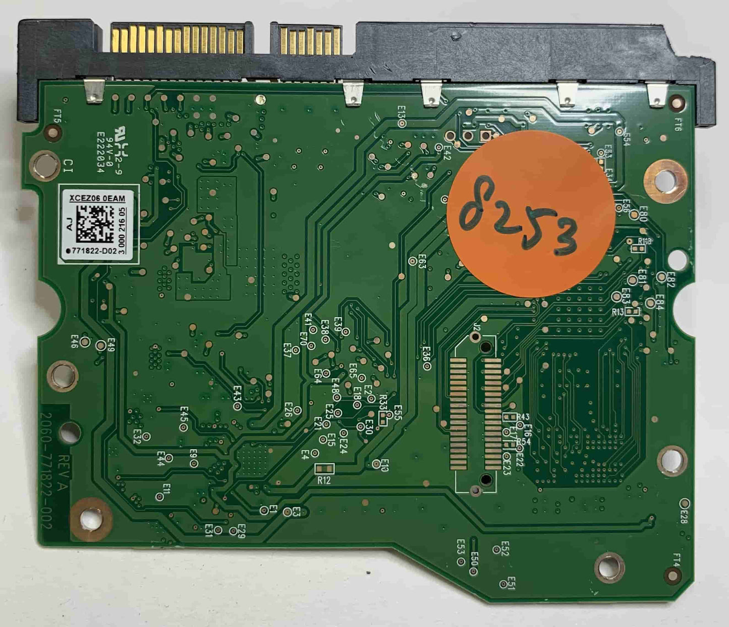 Western Digital WD2003FZEX-00Z4SA0 2060-771822-002 REV A  PCB for Sale