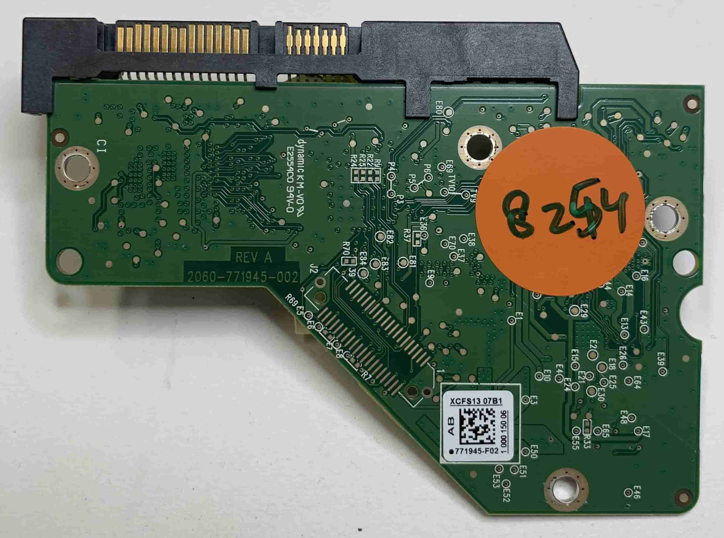 Western Digital WD40EFRX-68WT0N0 2060-771945-002 REV A  PCB for Sale