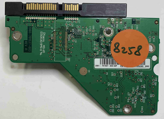 Western Digital WD5000AAKS-00A7B0 2060-701537-003 REV A  PCB for Sale