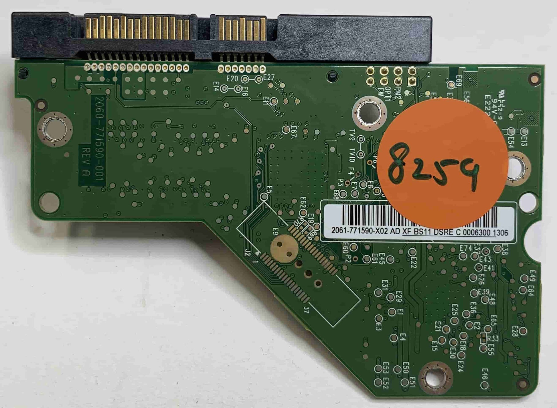 Western Digital WD2500AAJS-08L7A0 2060-771590-001 REV A  PCB for Sale