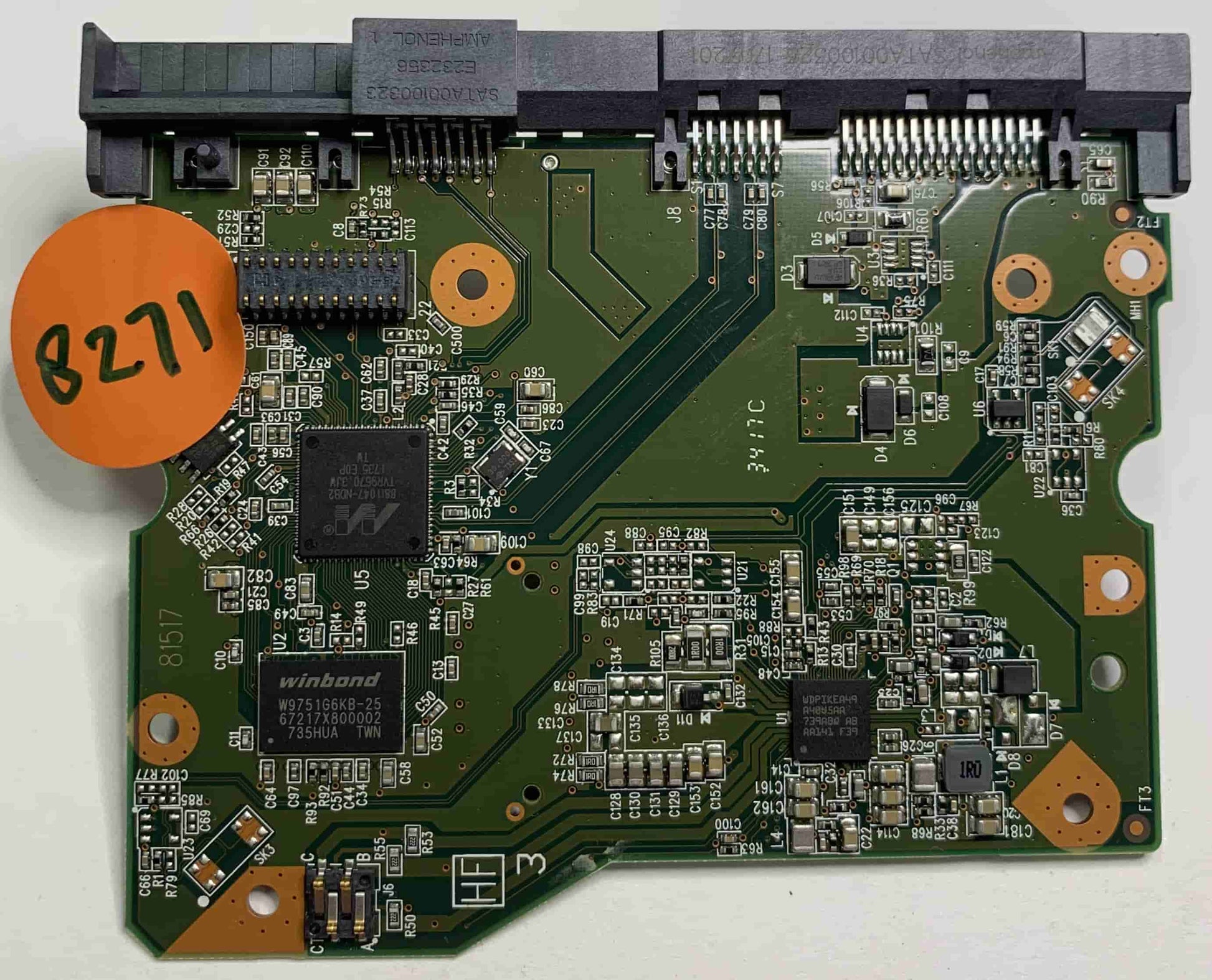 Western Digital WD60EFRX-68L0BN1 2060-800001-005 REV P1  PCB for Sale