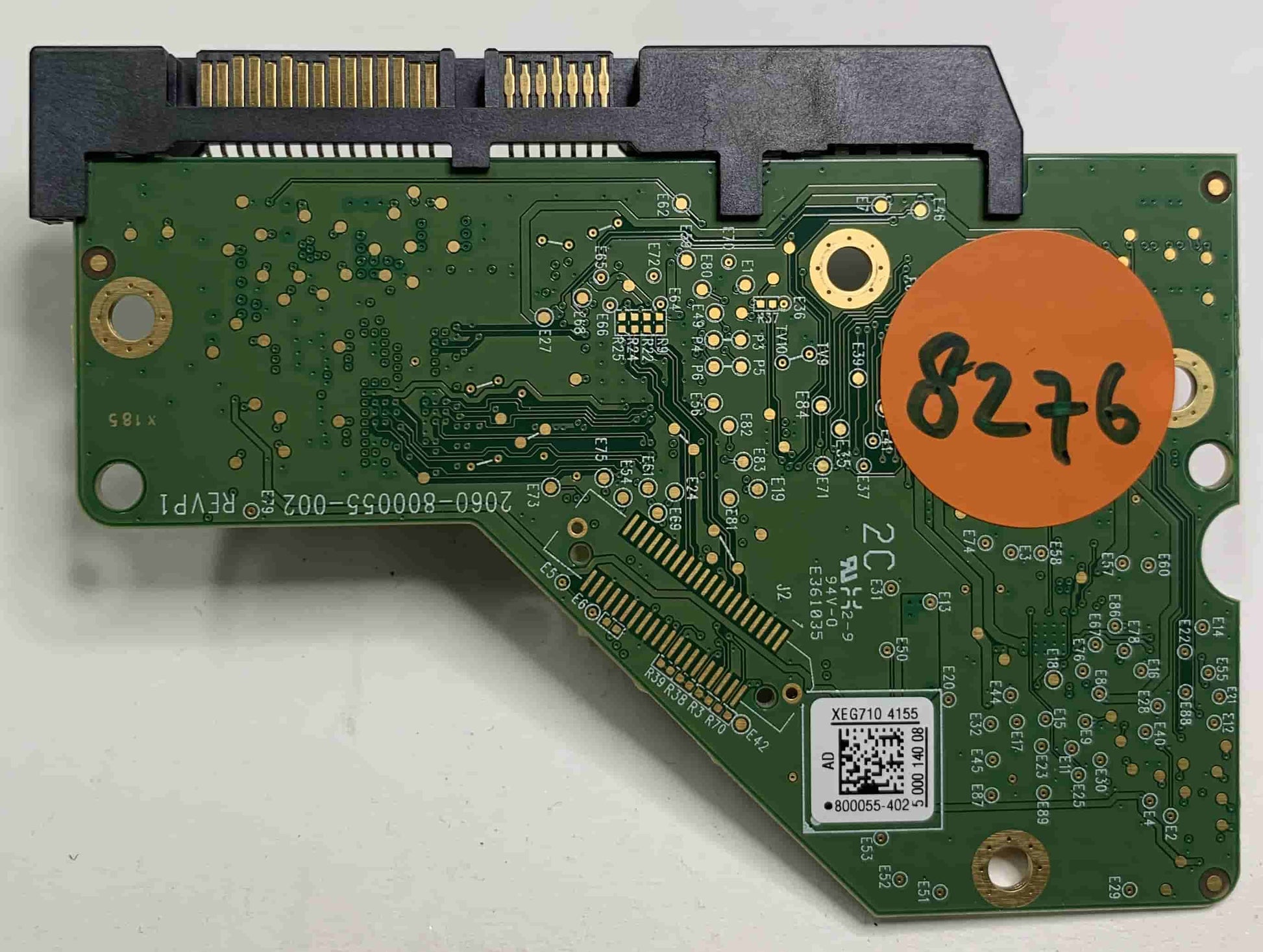 Western Digital WD40EFRX-68N32N0 2060-800055-002 REV P1  PCB for Sale