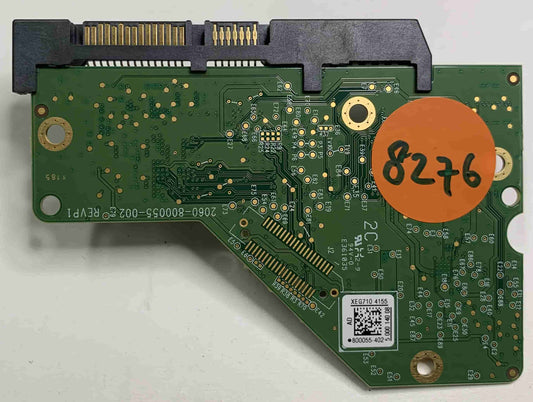 Western Digital WD40EFRX-68N32N0 2060-800055-002 REV P1  PCB for Sale