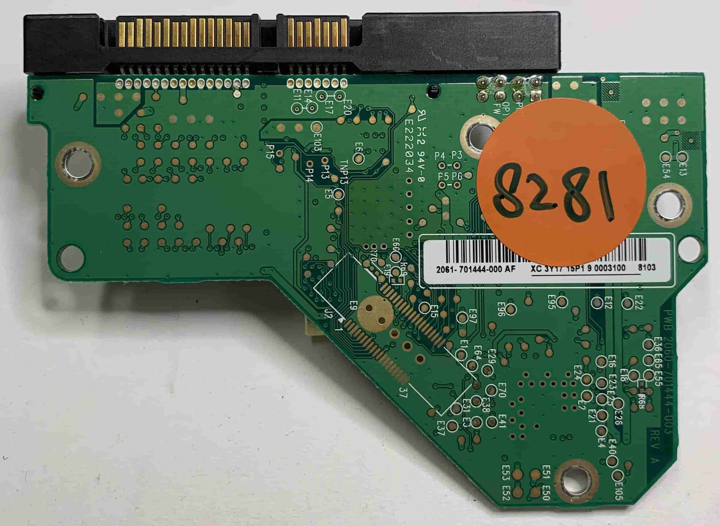 Western Digital WD3200AAJS-40RYA0 2060-701444-003 REV A  PCB for Sale
