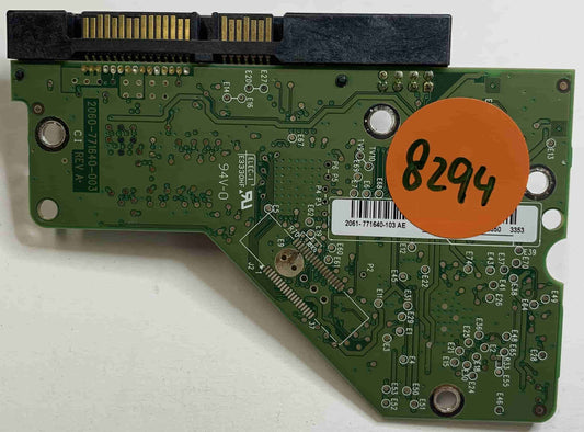 Western Digital WD2500AAKX-60U6AA0 2060-771640-003 REV A 634603-003 PCB for Sale