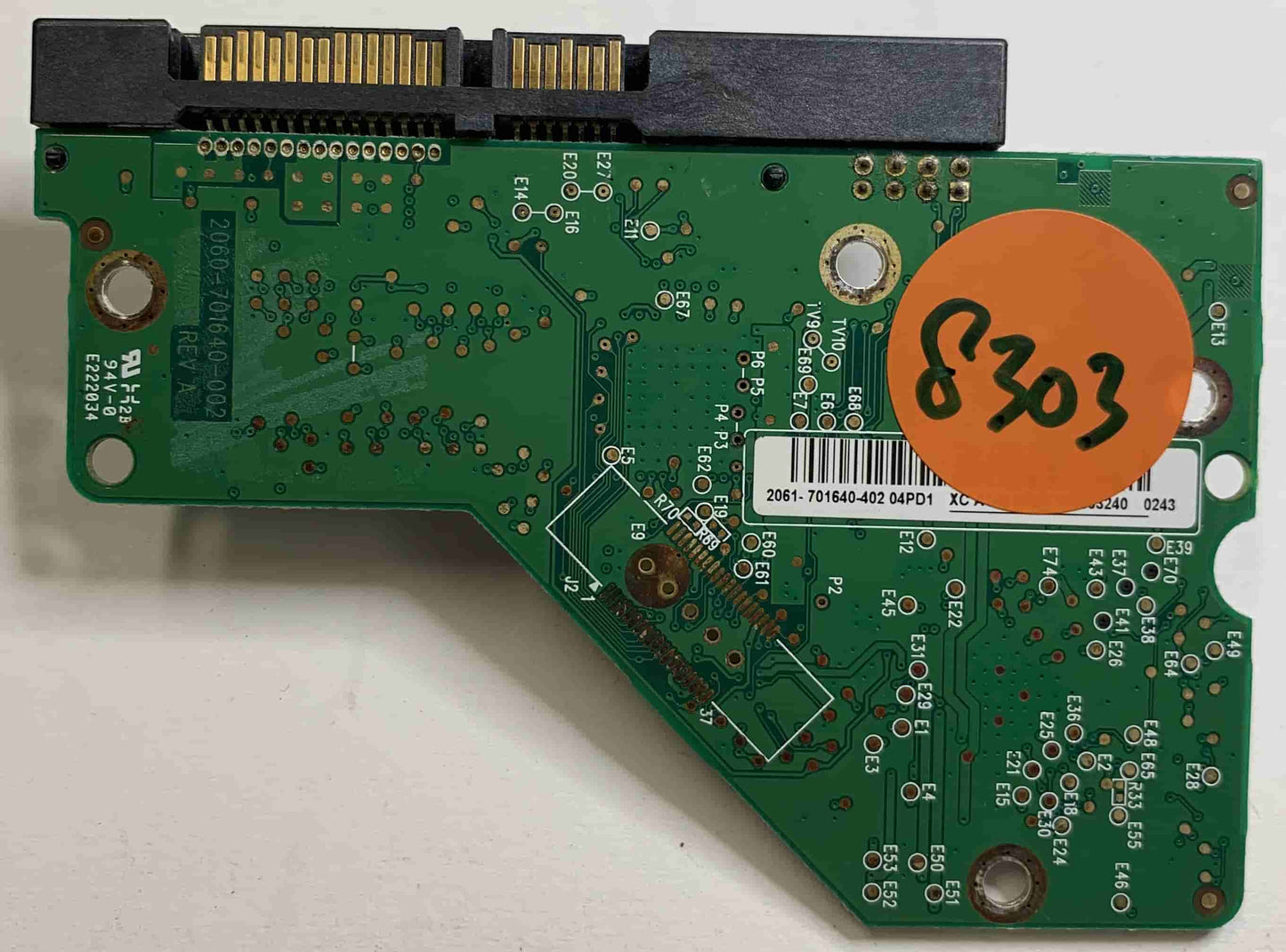 Western Digital WD10EADS-11M2B1 2060-701640-002 REV A  PCB for Sale