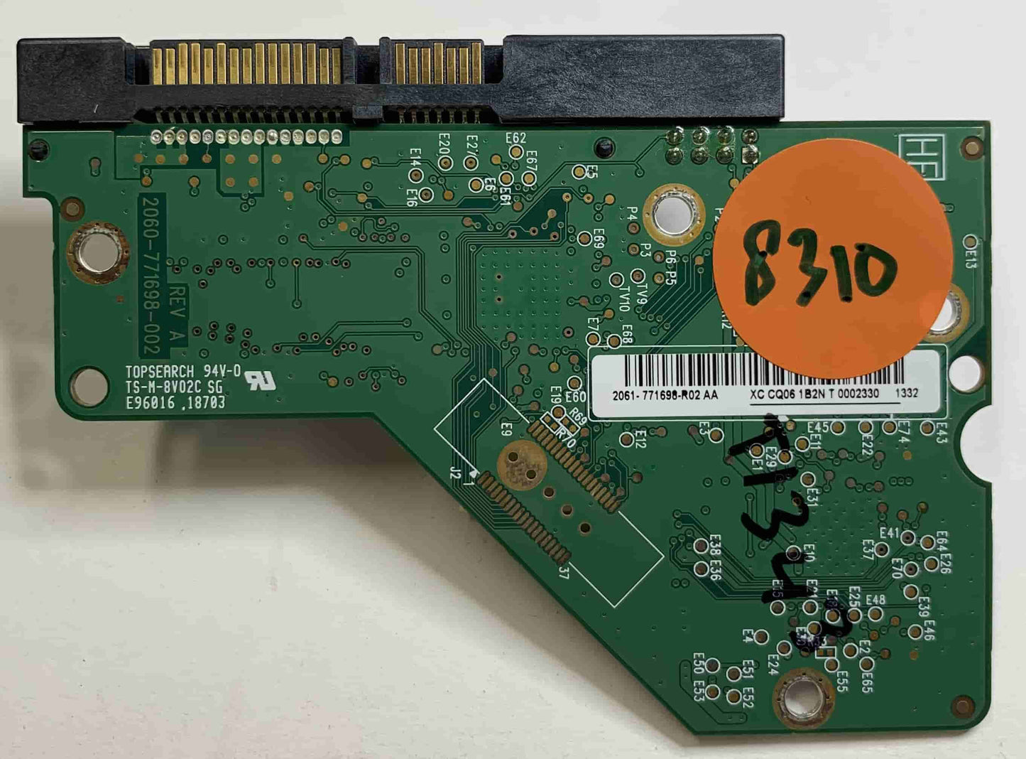 Western Digital WD15EACS-11BHUB0 2060-771698-002 REV A  PCB for Sale