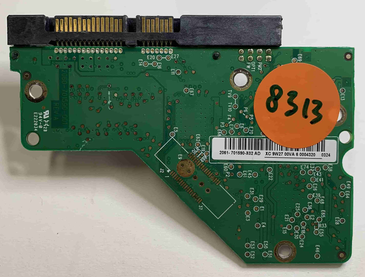 Western Digital WD1600AAJS-22L7A0 2060-701590-001 REV A  PCB for Sale
