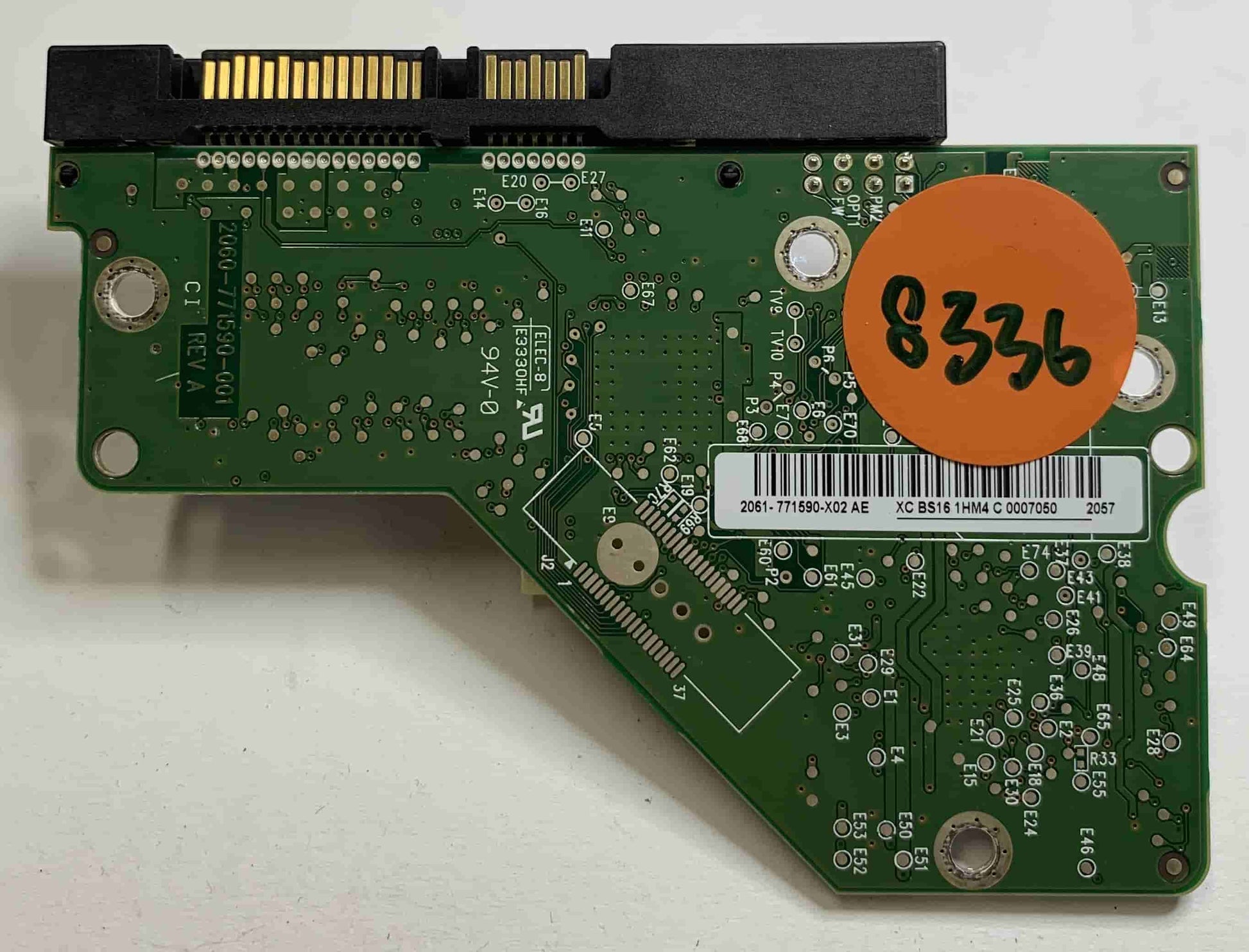 Western Digital WD3200AAJS-60Z0A0 2060-771690-001 REV A 484054-003 PCB for Sale