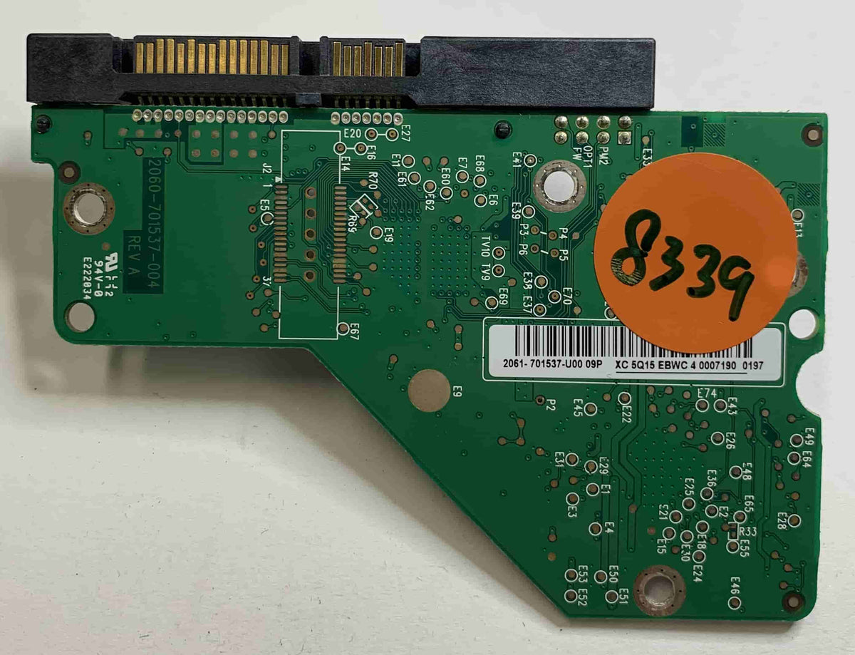 Scheda Circuito Stampato Per Hard Disk - 2060-701537-003 REV A - HDD PCB, Usato - Foto 2