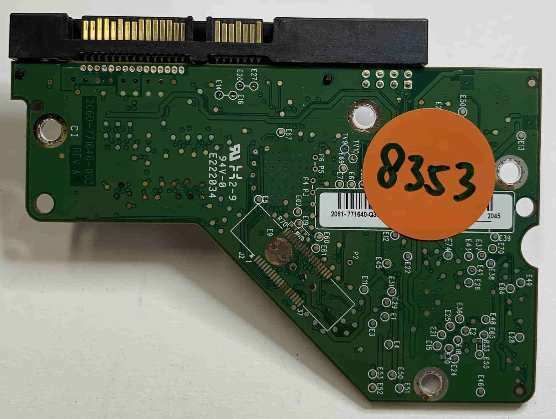 Western Digital WD5002AALX-00J37A0 2060-771640-003 REV A  PCB for Sale