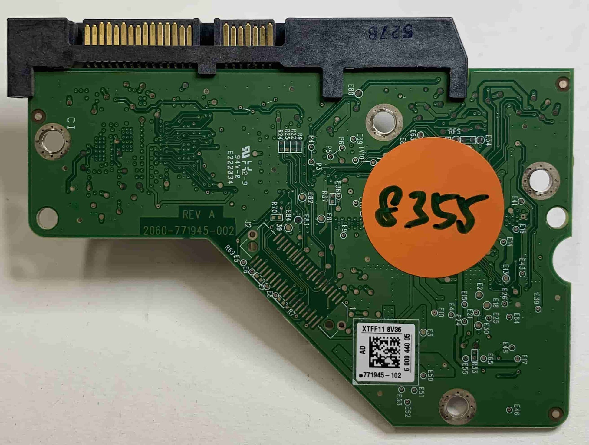 Western Digital WD20EFRX-68EUZN0 2060-771945-002 REV A  PCB for Sale