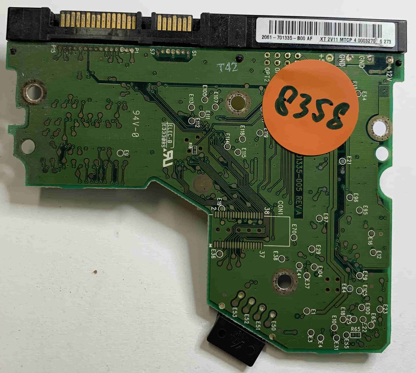 Western Digital WD1600JS-75NCB1 2060-701355-005 REV A 0DC115 PCB for Sale