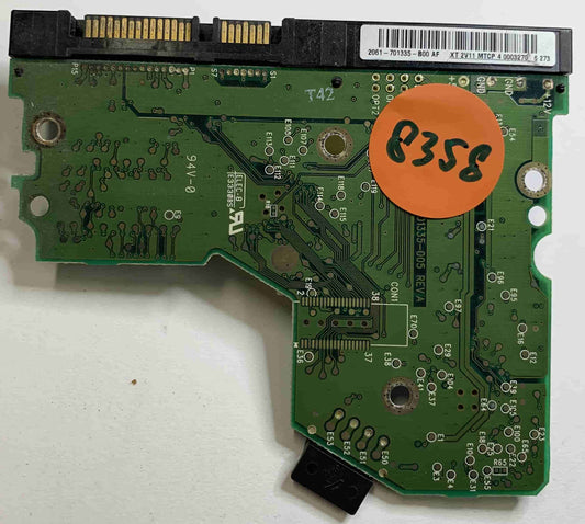 Western Digital WD1600JS-75NCB1 2060-701355-005 REV A 0DC115 PCB for Sale