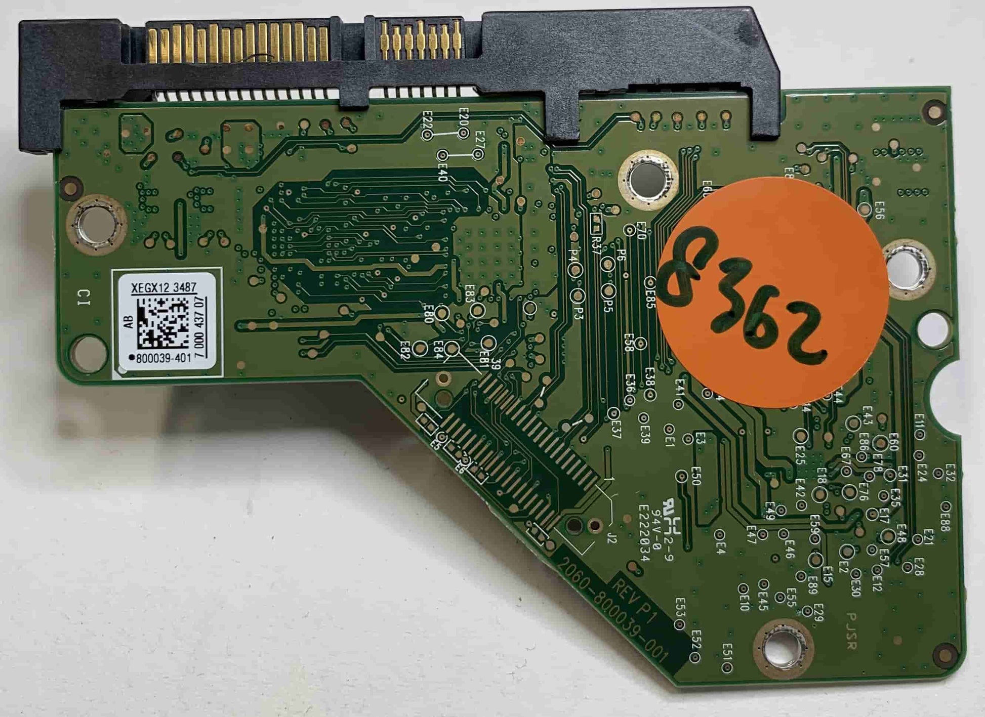 Western Digital WD10EZEX-60WN4A0 2060-800038-001 REV P1 837117-001 PCB for Sale