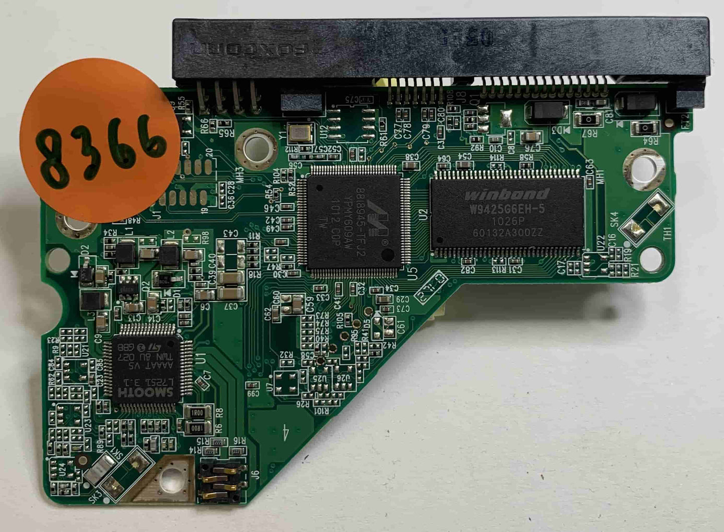 Western Digital WD10EADS-11M2B3 2060-701640-007 REV A  PCB for Sale