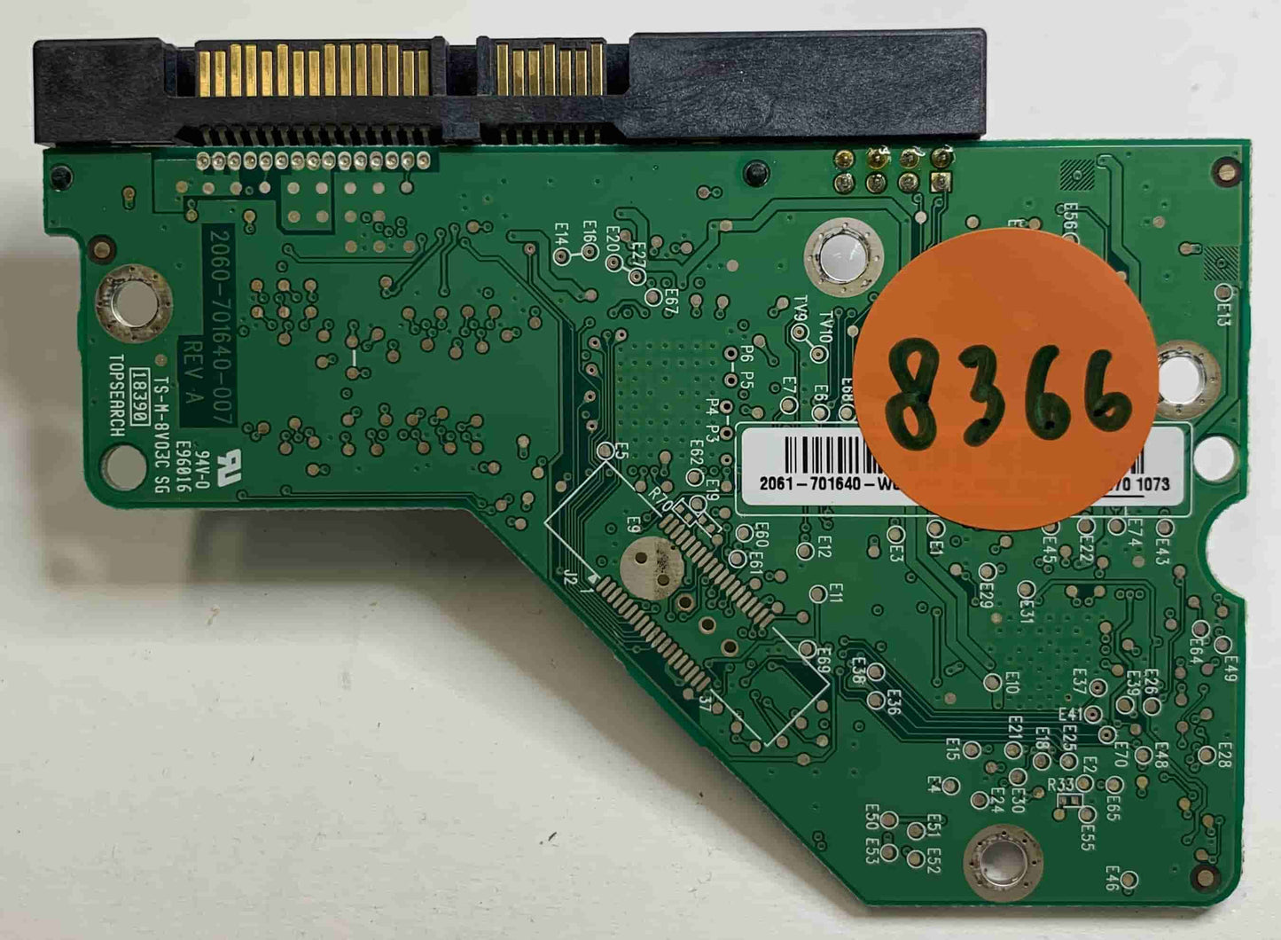 Western Digital WD10EADS-11M2B3 2060-701640-007 REV A  PCB for Sale