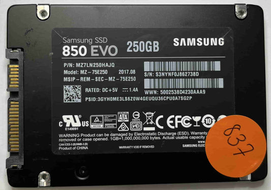 SAMSUNG MZ-75E250 MZ7LN250HAJQ (837) SSD for Sale