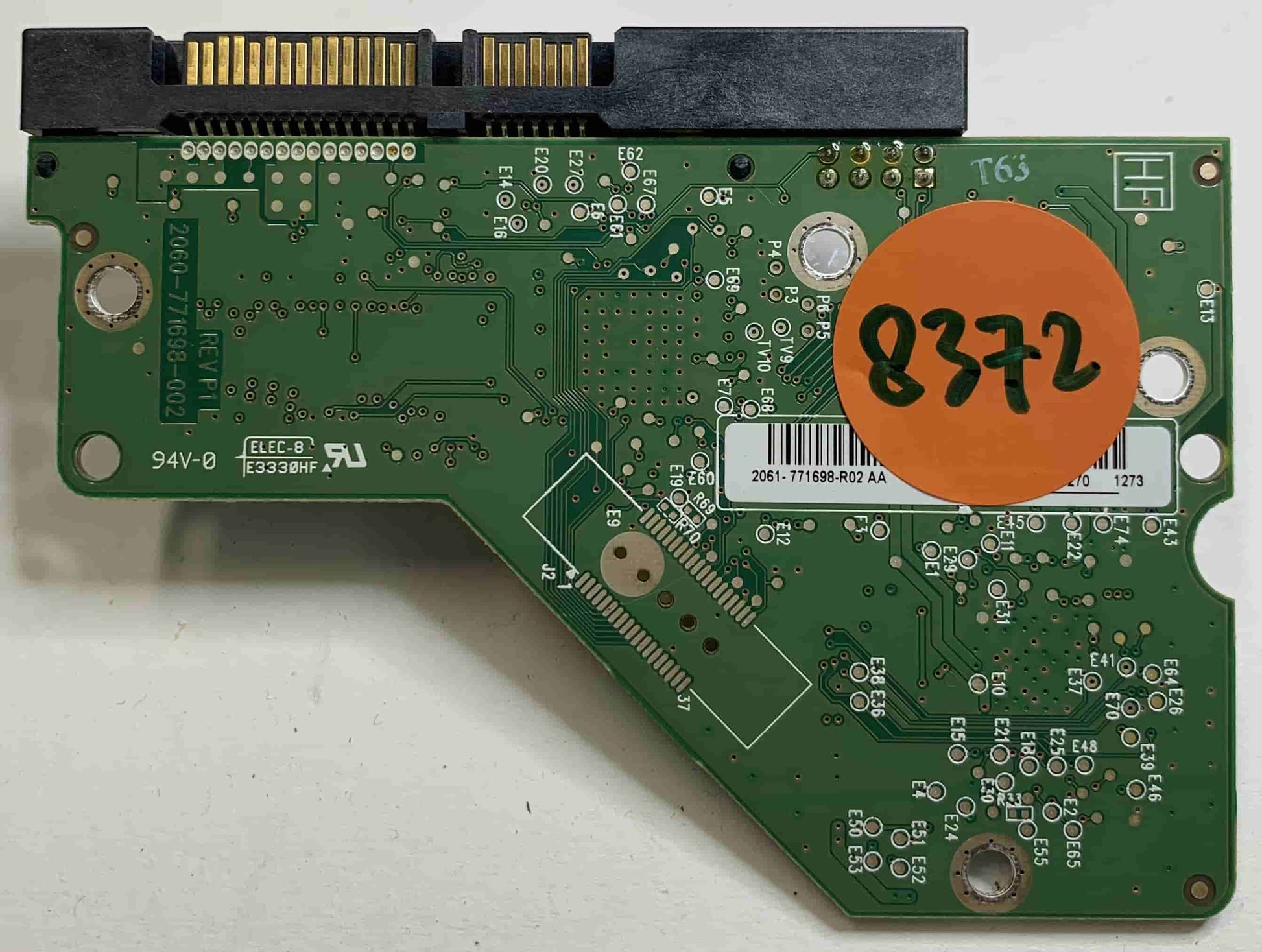 Western Digital WD20EACS-11BHUB0 2060-771698-002 REV P1  PCB for Sale