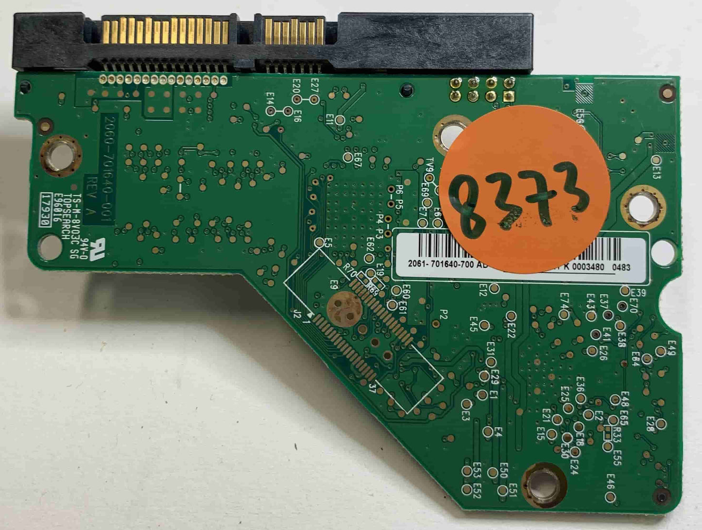 Western Digital WD10EVVS-63M5B0 2060-701640-001 REV A  PCB for Sale