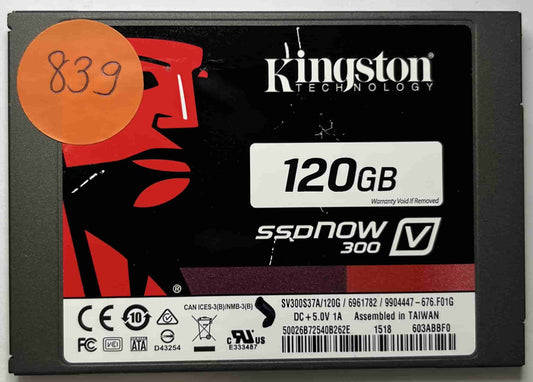 KINGSTON SV300S37A120G (839) SSD for Sale