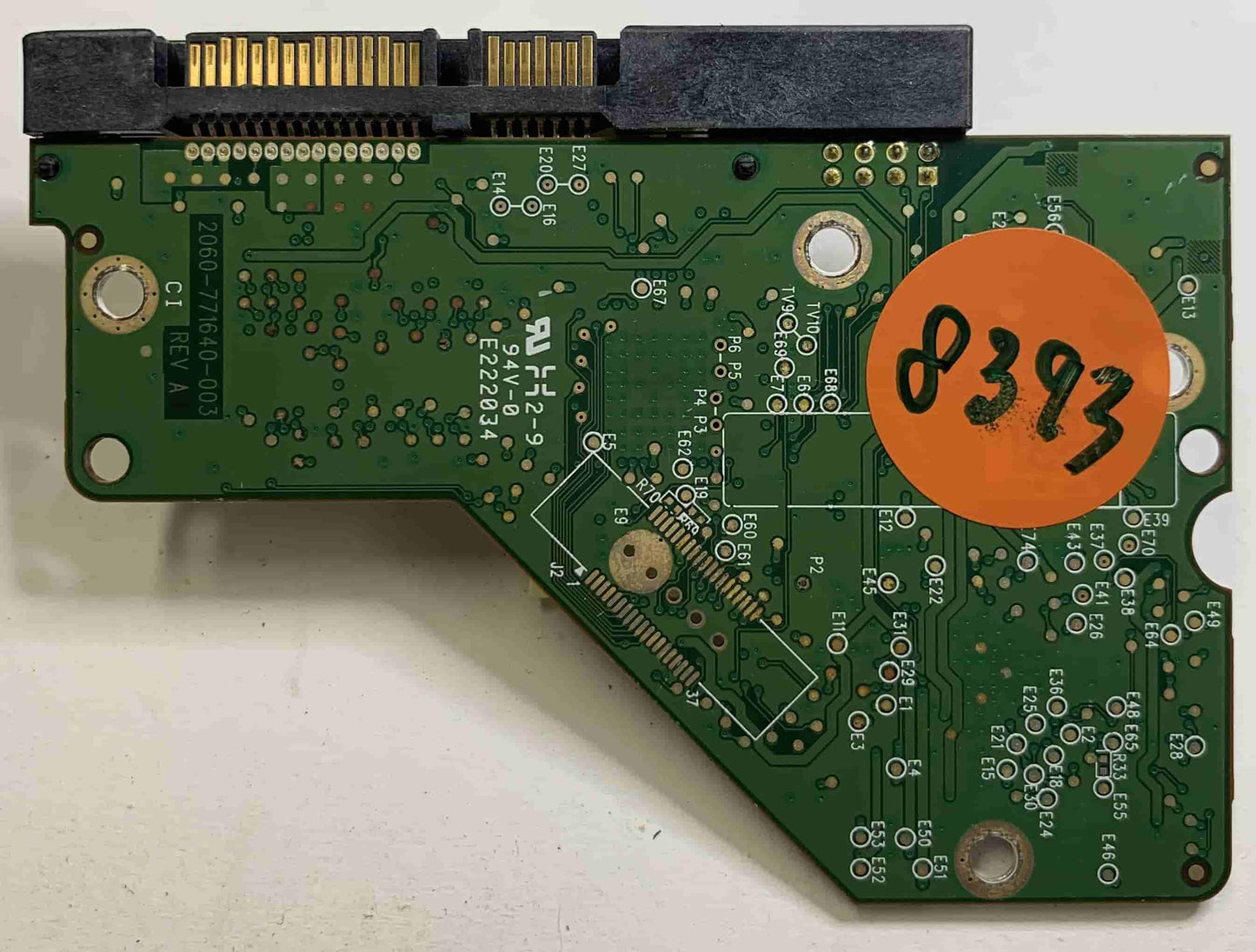 Western Digital WD5000AAKX-753CA1 2060-771640-003 REV A  PCB for Sale
