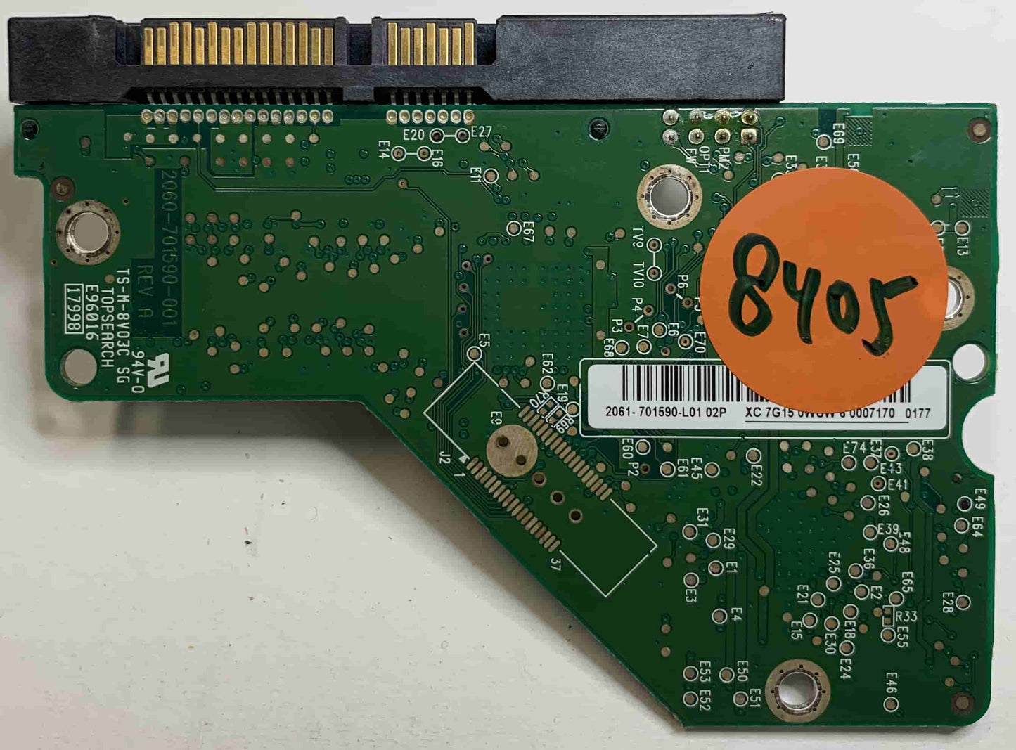 Western Digital WD6400AAKS-22A7B2 2060-701590-001 REV A  PCB for Sale