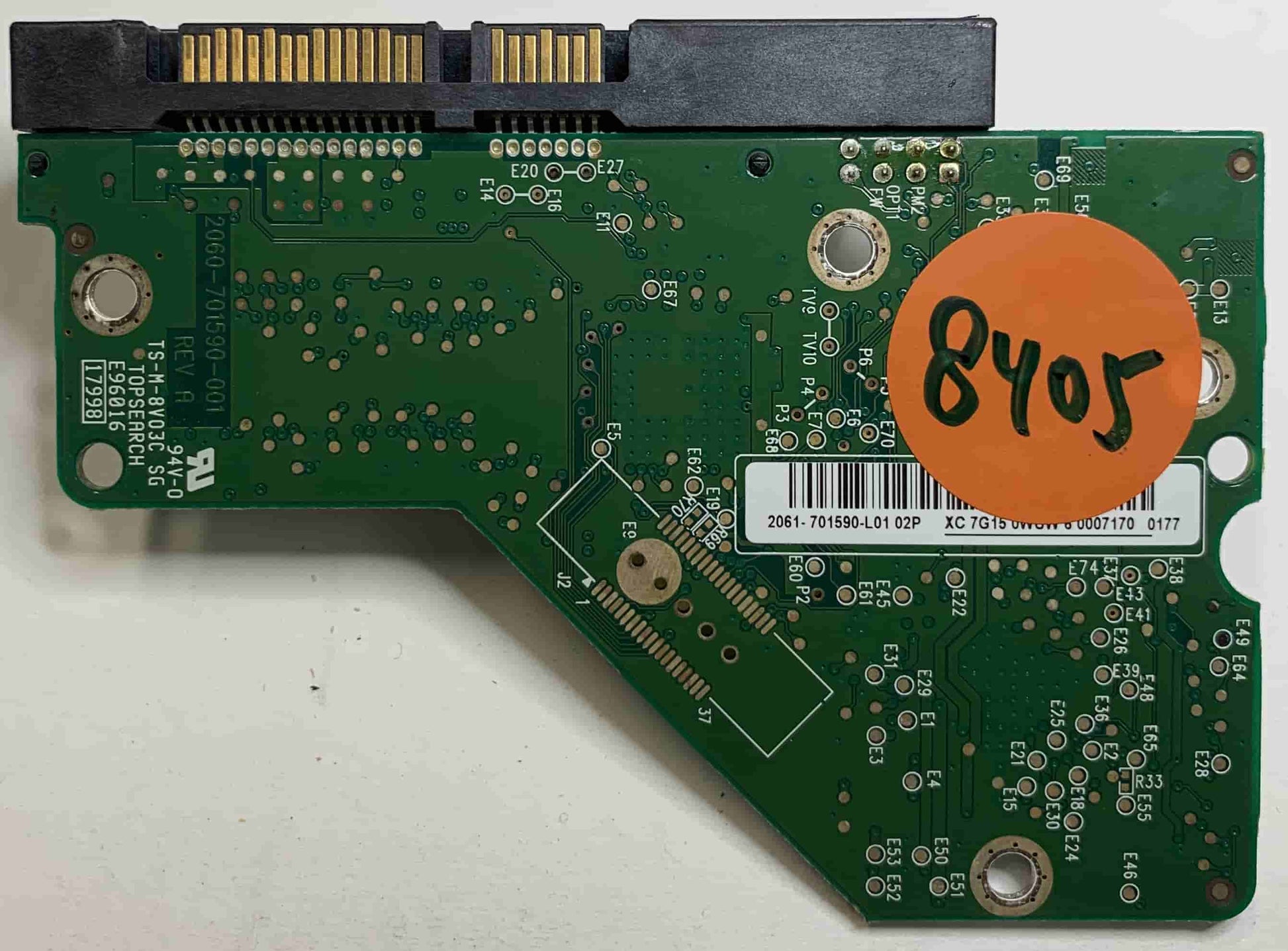 Western Digital WD6400AAKS-22A7B2 2060-701590-001 REV A  PCB for Sale
