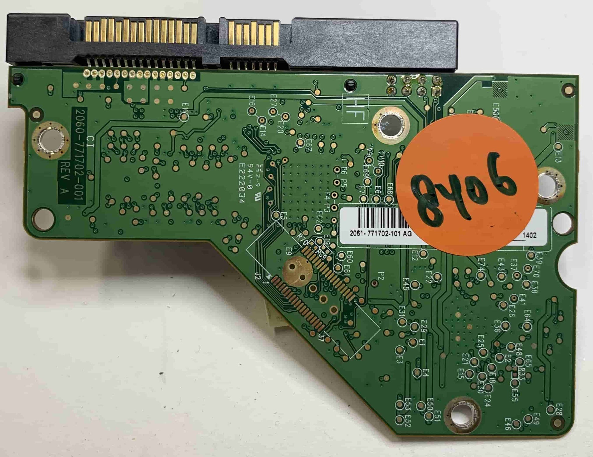 Western Digital WD1002FAEX-00Y9A0 2060-771702-001 REV A  PCB for Sale