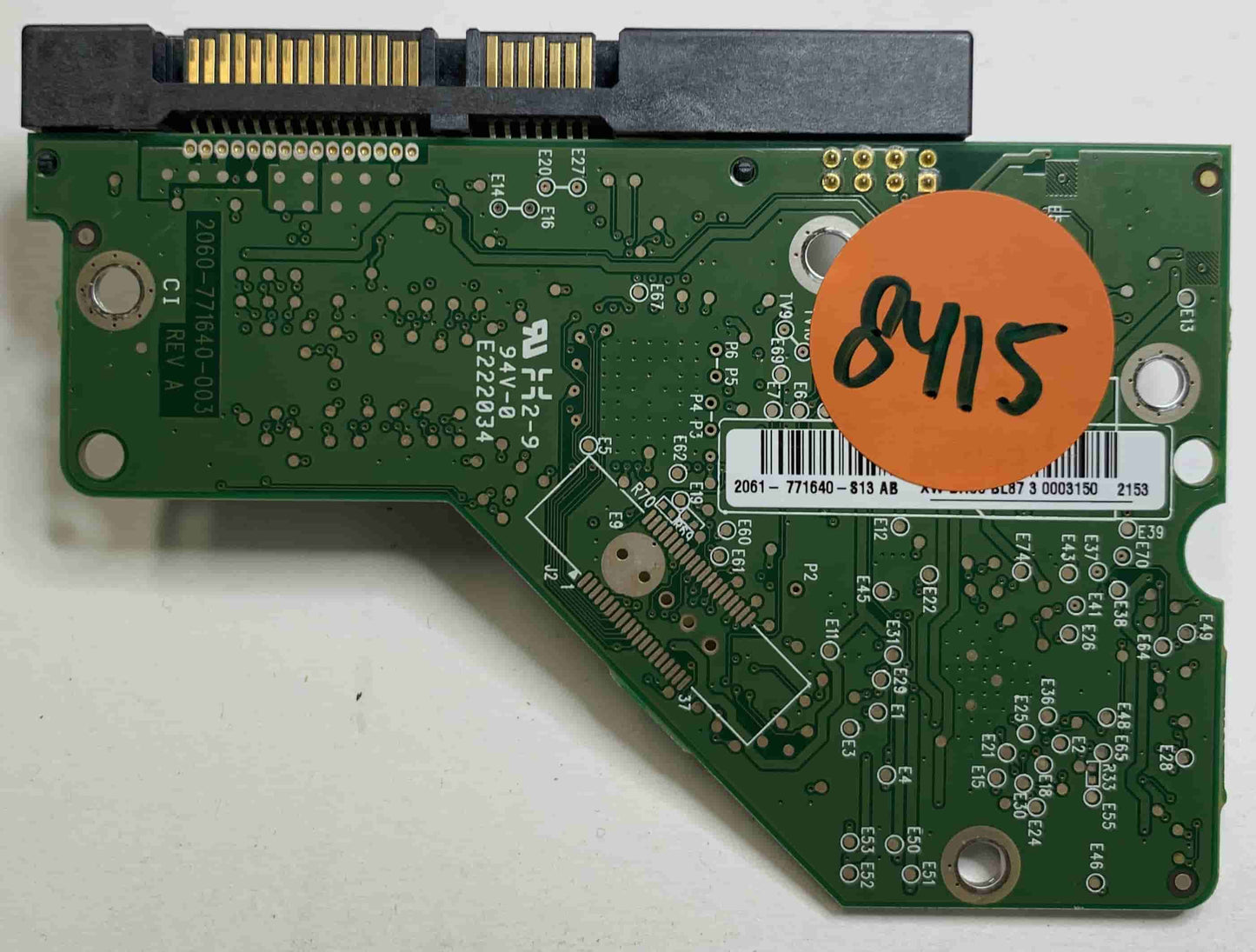 Western Digital WD5000AAKX-753CA1 2060-771640-003 REV A  PCB for Sale
