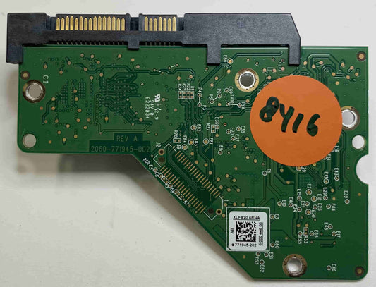 Western Digital WD20EZRX-00D8PB0 2060-771945-002 REV A  PCB for Sale