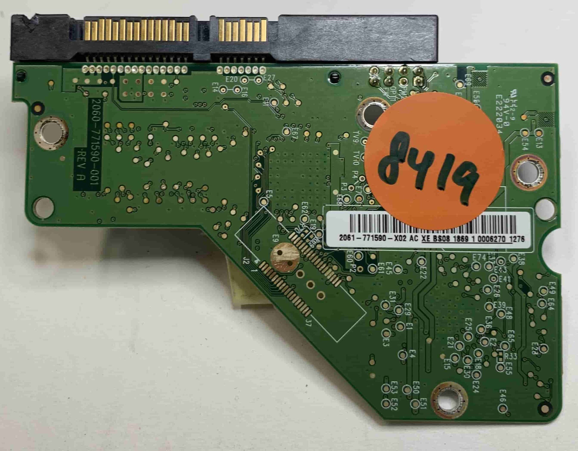 Western Digital WD1600AAJS-60Z0A0 2060-771590-001 REV A 484052-003 PCB for Sale