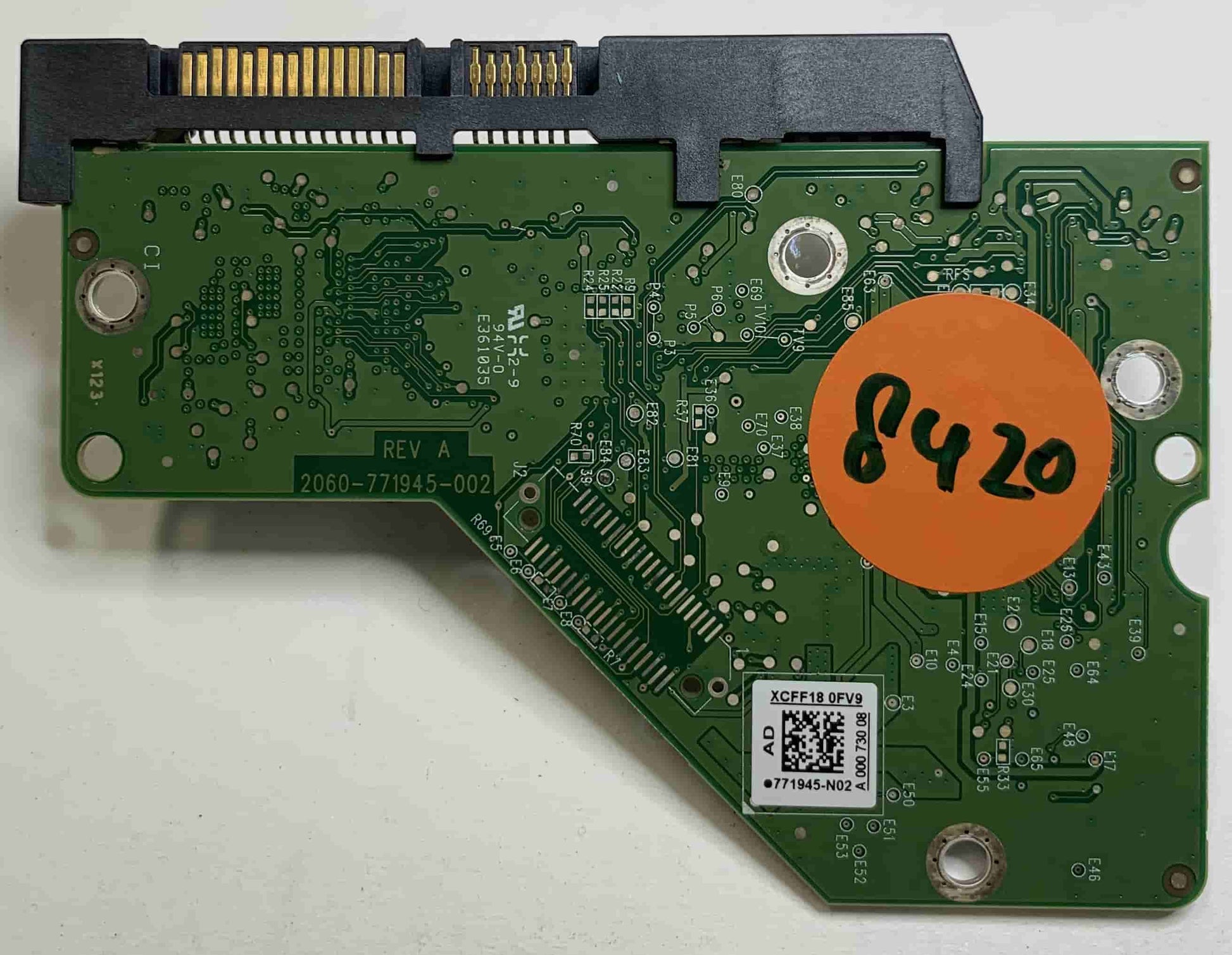 Western Digital WD20EZRZ-00Z5HB0 2060-771945-002 REV A  PCB for Sale