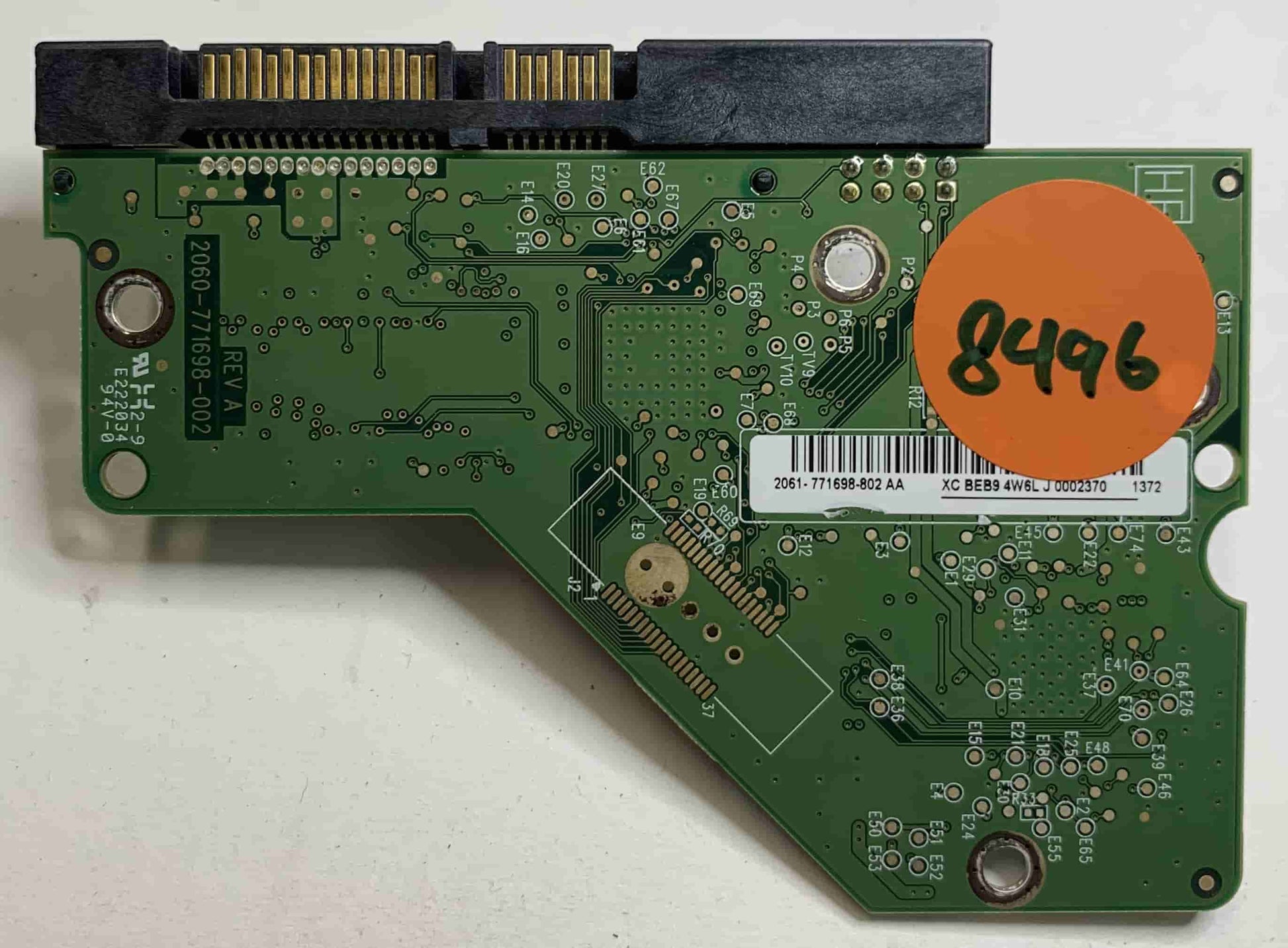 Western Digital WD20EARS-00MVWB0 2060-771698-002 REV A  PCB for Sale