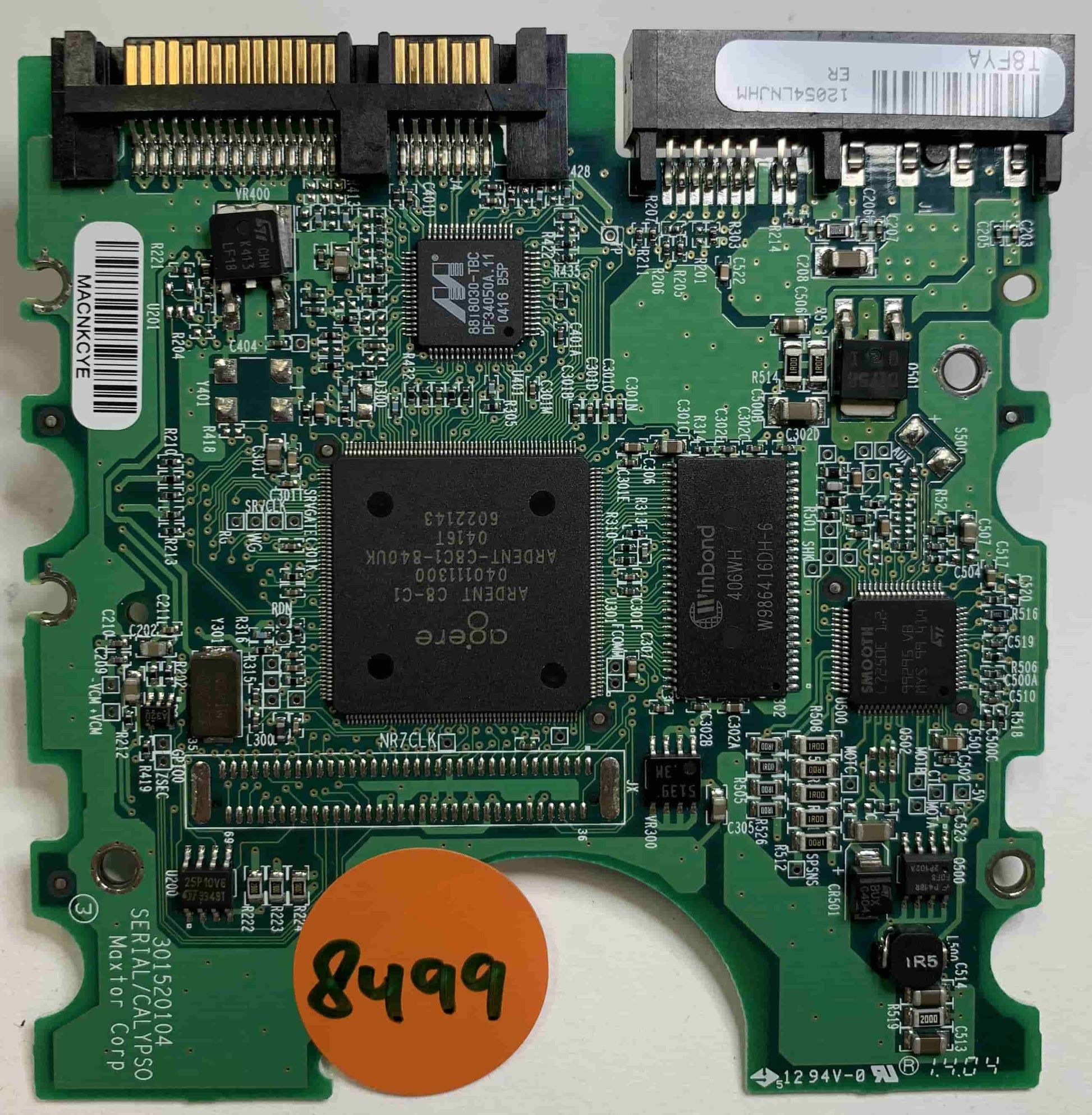 Maxtor 6Y120M013541A 301520104  PCB for Sale