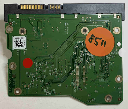 Western Digital WD60EFRX-68MYMN1 2060-800001-002 REV P1  PCB for Sale