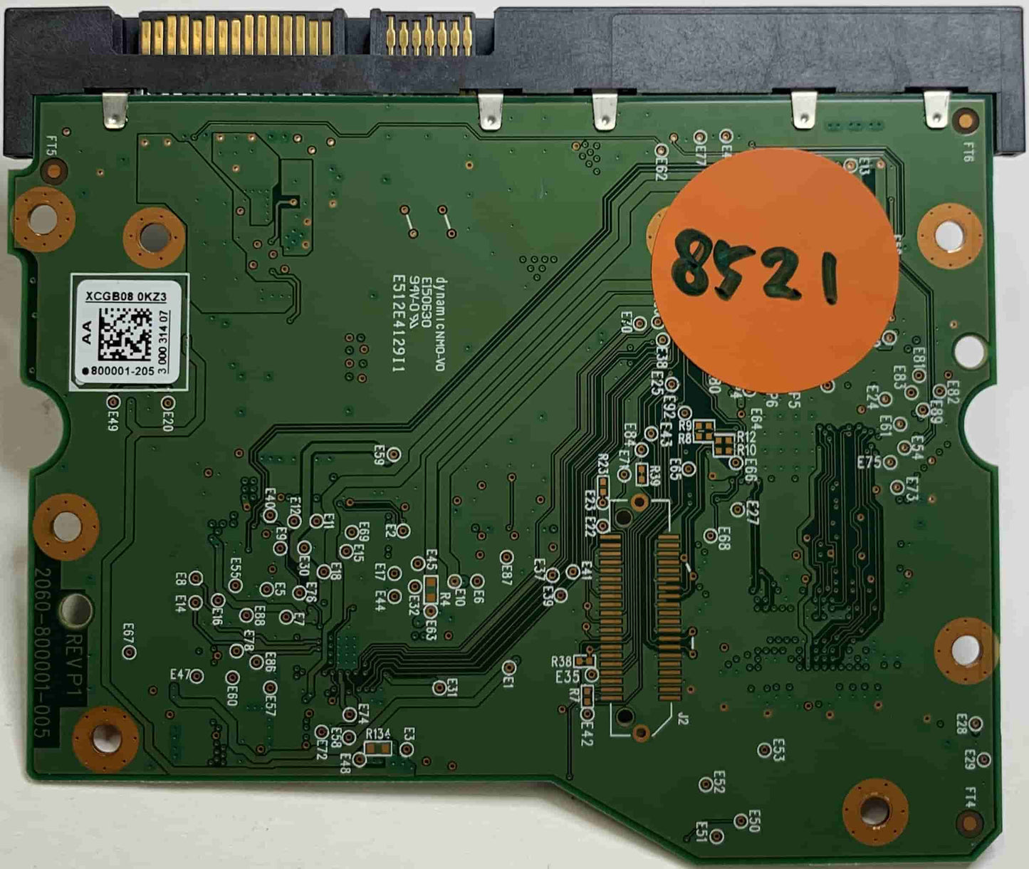 Western Digital WD60EFRX-68L0BN1 2060-800001-005 REV P1  PCB for Sale