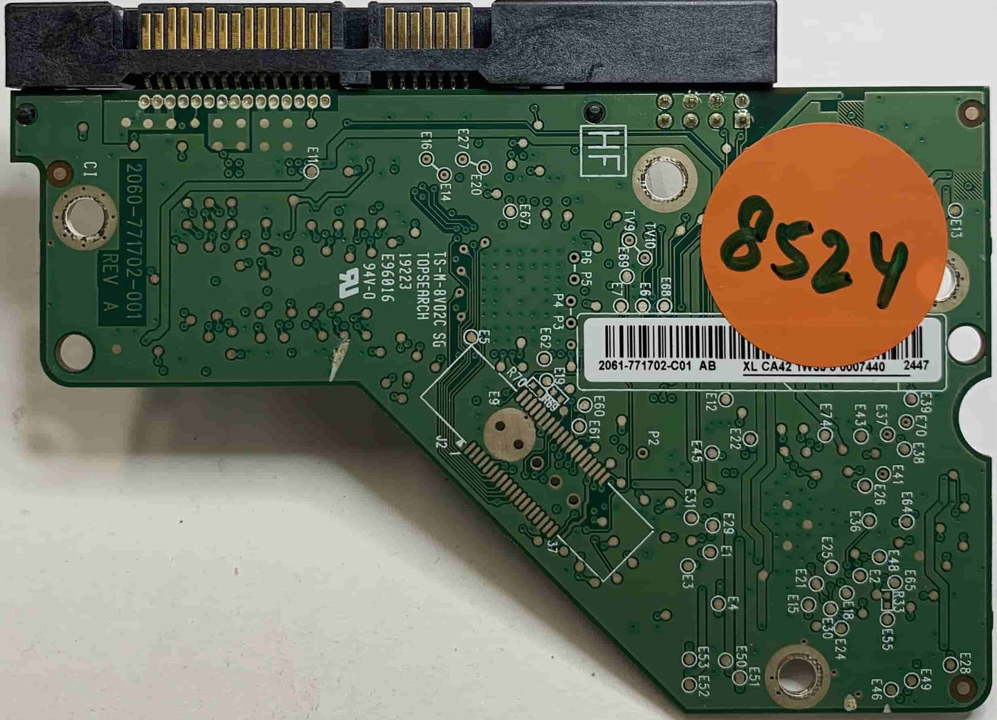 Western Digital WD5000AAKX-00PWEA0 2060-771702-001 REV A  PCB for Sale