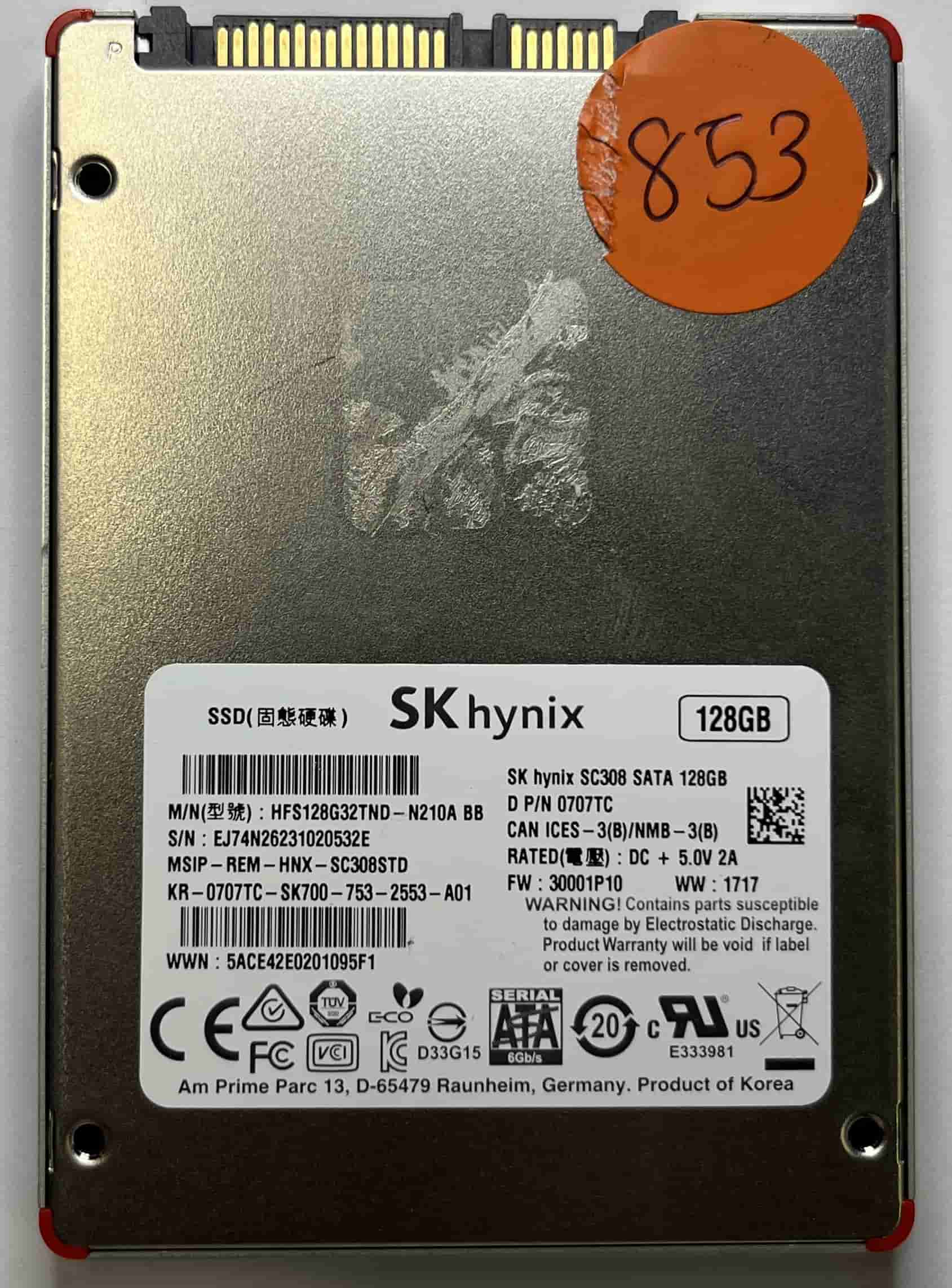 SK HYNIX HFS128G32TND-N210A BB (853) SSD for Sale