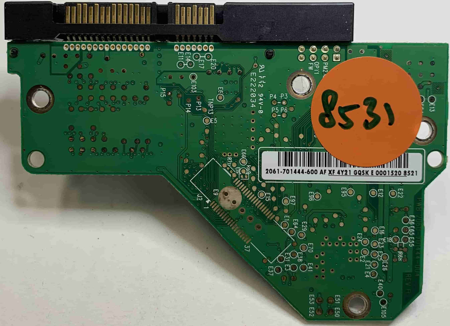 Western Digital WD3200AAJS-00VWA0 2060-701444-004 REV A  PCB for Sale