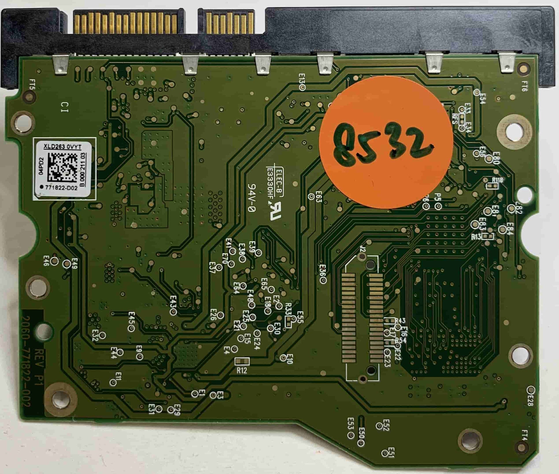 Western Digital WD2003EZEX-00Z4SA0 2060-771822-002 REV P1  PCB for Sale